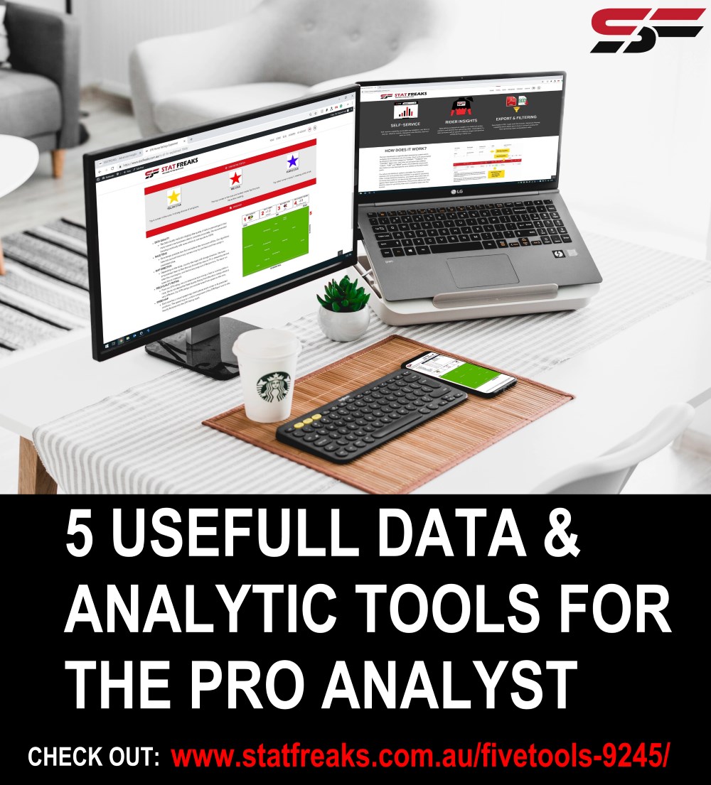 5 Useful Data and Analytic Tools for the pro analyst