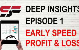 DEEP INSIGHTS - GREYHOUND EARLY SPEED PROFIT AND LOSS