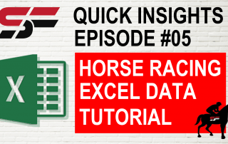 Horse Racing Excel Data File Tutorial Video Link