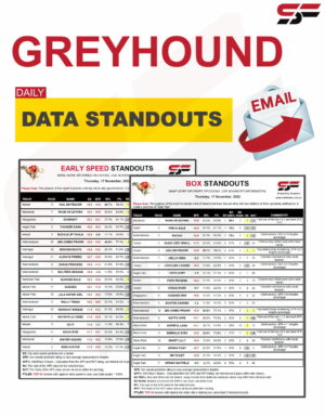 Greyhound Racing Data Standouts Statfreaks Cover