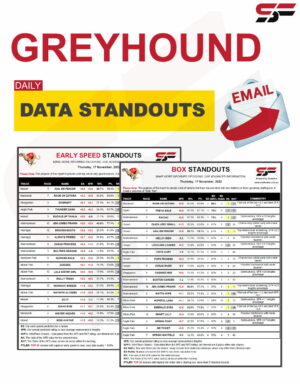 Greyhound Racing Data Standouts Statfreaks Cover